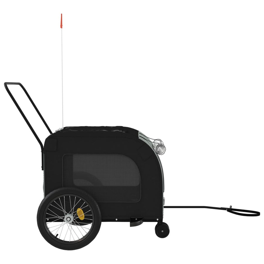 Hondenfietstrailer Oxford Stof En Ijzer 68 x 134 x 73 cm