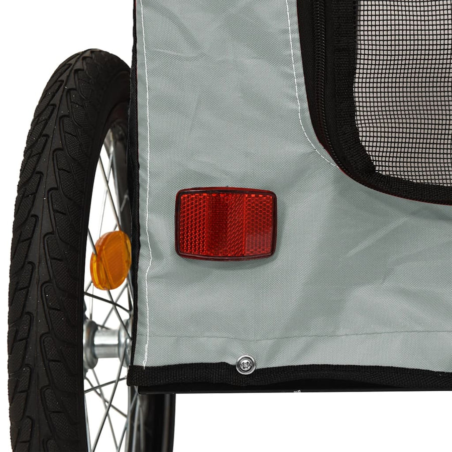 Hondenfietstrailer Oxford Stof En Ijzer 68 x 134 x 73 cm