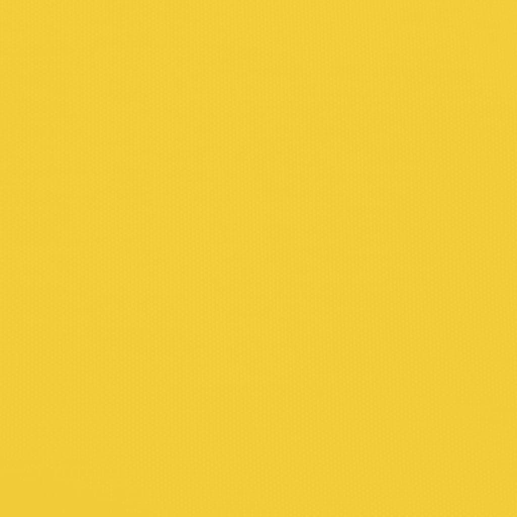 Hondenfietstrailer oxford stof en ijzer geel en zwart 122 x 52 x 53 cm Geel