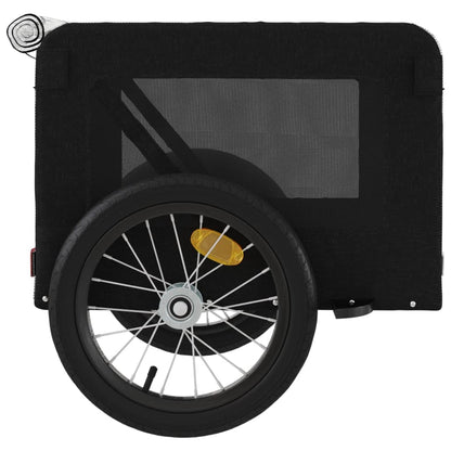 Hondenfietskar Oxford Stof En Ijzer Zwart 63 x 123 x 66 cm