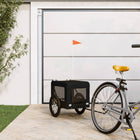 Hondenfietskar 63x123x66 cm zwart oxfordstof