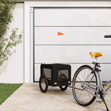 Hondenfietskar Oxford Stof En Ijzer Zwart 63 x 123 x 66 cm
