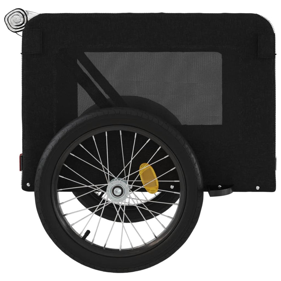 Hondenfietskar Oxford Stof En Ijzer Zwart 68.5 x 135 x 73.5 cm
