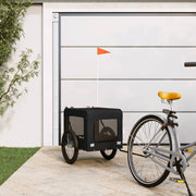 Hondenfietskar 68.5x135x73.5 cm zwart