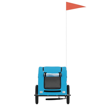 Hondenfietstrailer Oxford Stof En Ijzer 124 x 53 x 53 cm