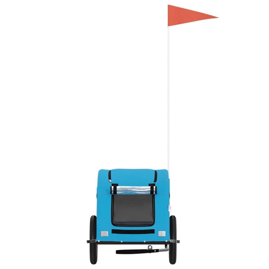 Hondenfietstrailer Oxford Stof En Ijzer 124 x 53 x 53 cm