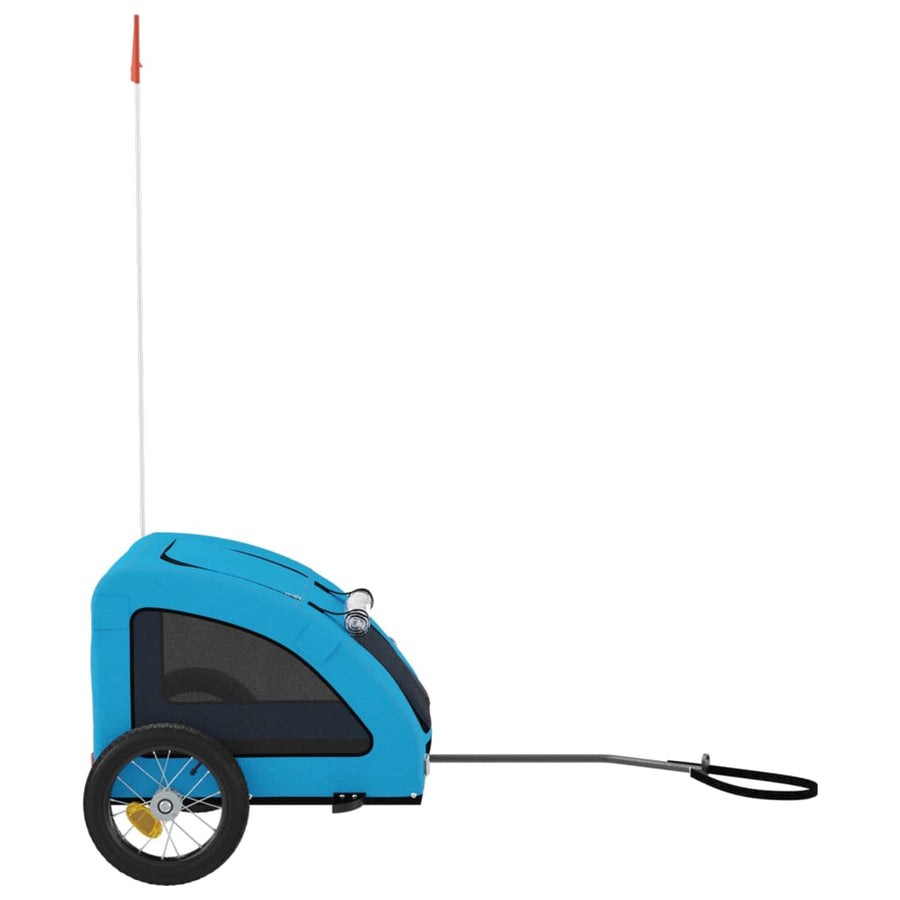 Hondenfietstrailer Oxford Stof En Ijzer 124 x 53 x 53 cm