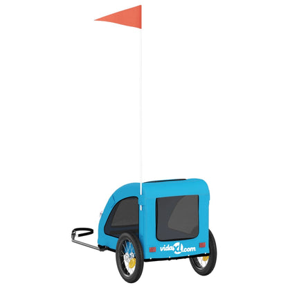 Hondenfietstrailer Oxford Stof En Ijzer 124 x 53 x 53 cm