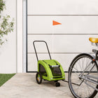 Dog bicycle trailer Oxford fabric and iron green