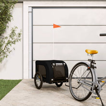 Hondenfietstrailer Oxford Stof En Ijzer 124 x 65 x 66 cm Zwart