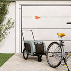 Hondenfietstrailer 125x63x66 cm oxford stof ijzer