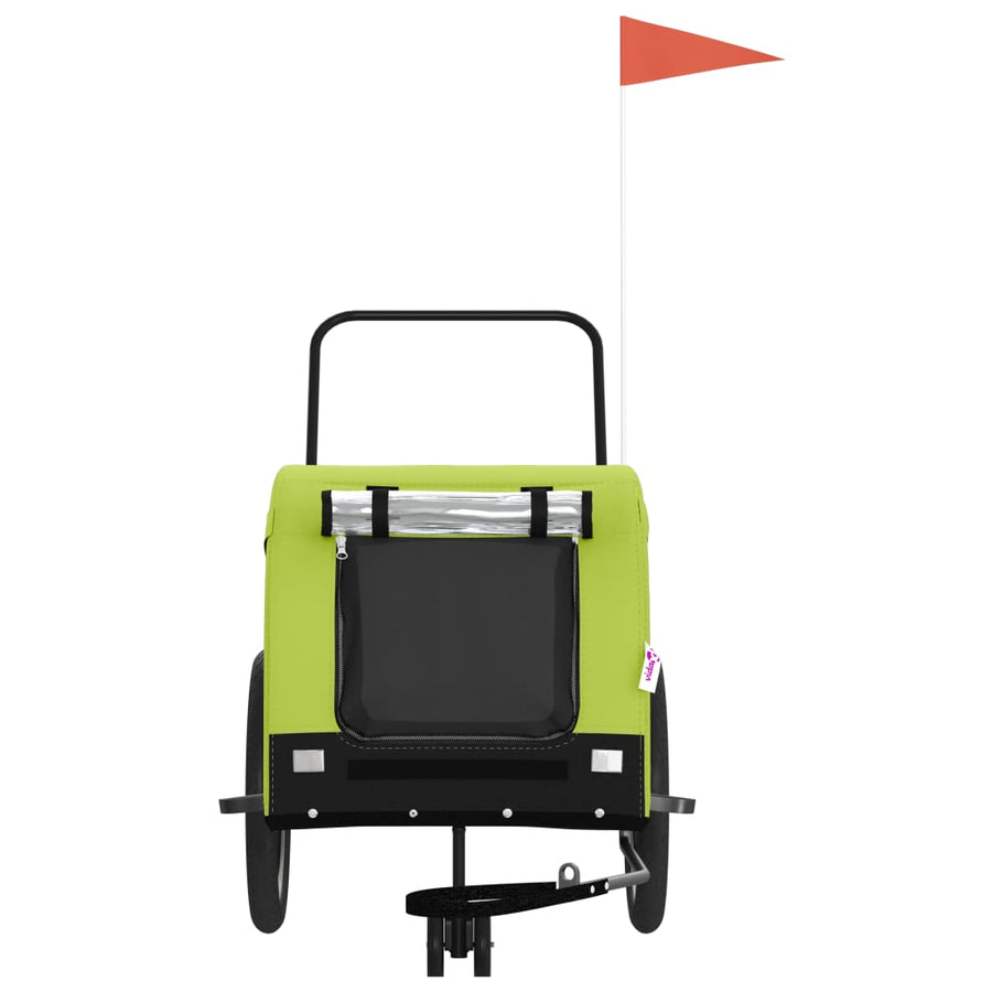 Hondenfietstrailer Oxford Stof En Ijzer 134 x 68 x 74 cm