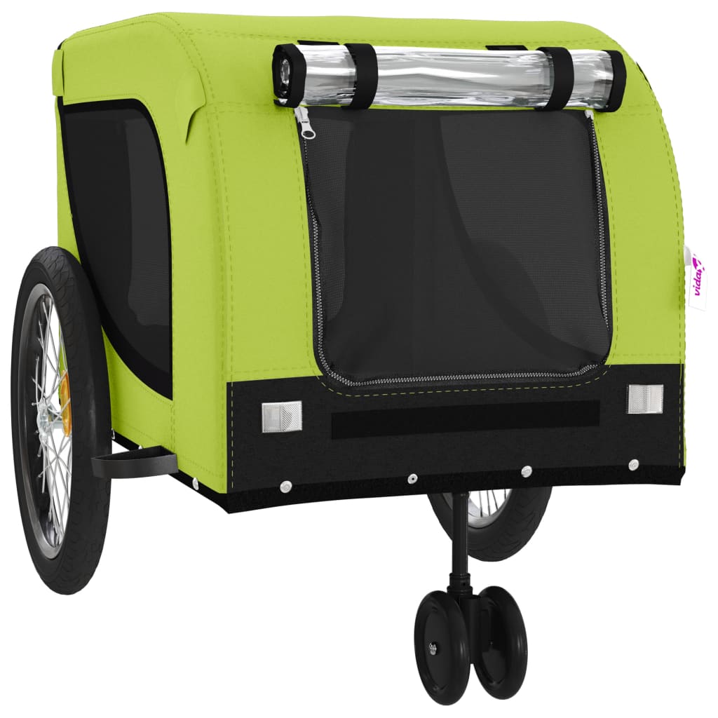 Hondenfietstrailer Oxford Stof En Ijzer 134 x 68 x 74 cm