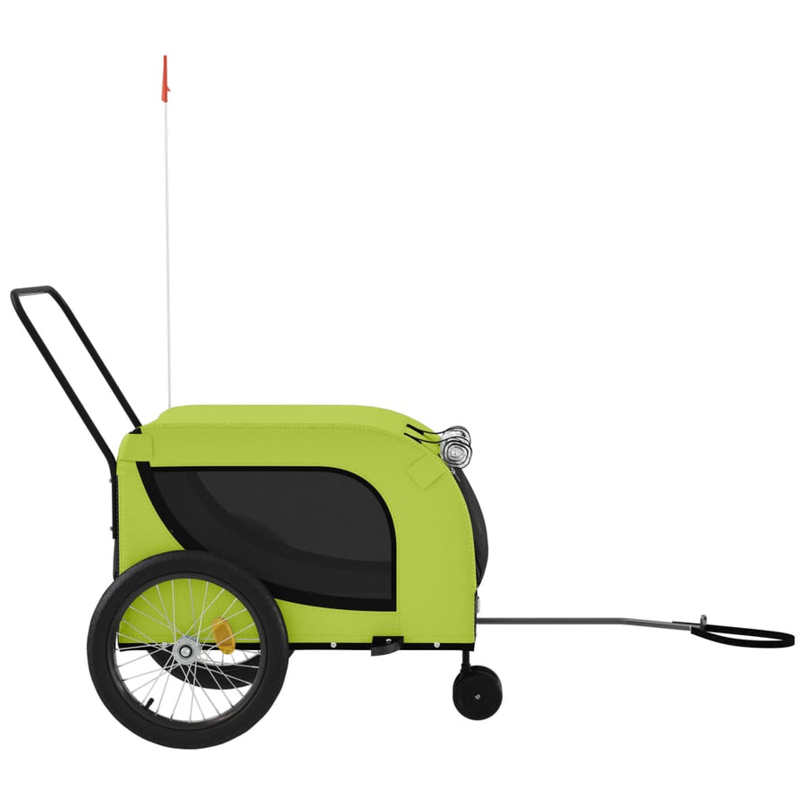 Hondenfietstrailer Oxford Stof En Ijzer 134 x 68 x 74 cm