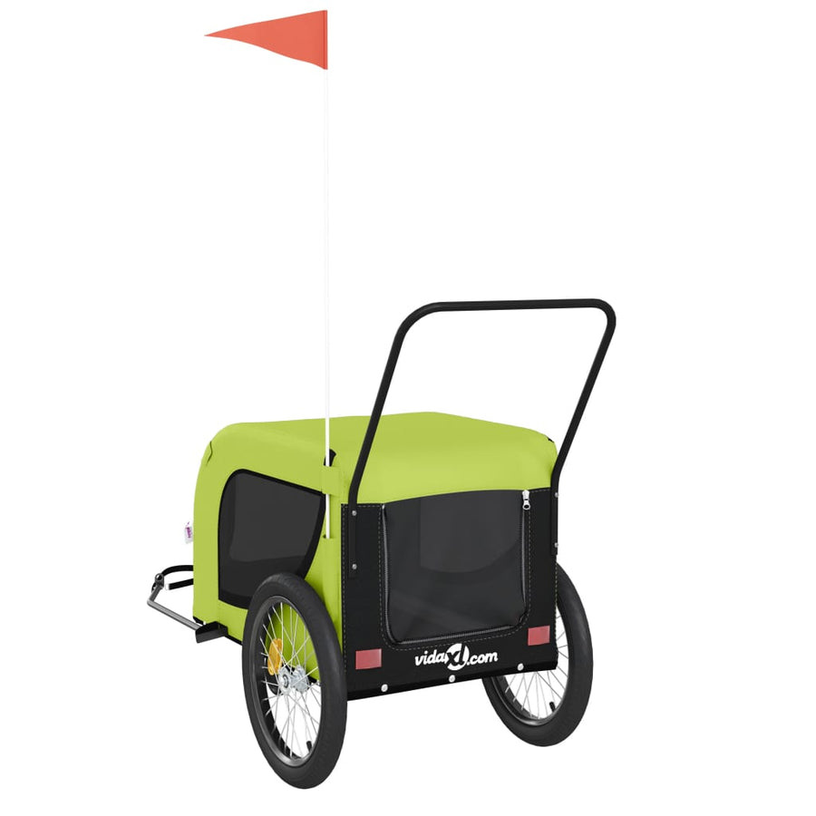 Hondenfietstrailer Oxford Stof En Ijzer 134 x 68 x 74 cm
