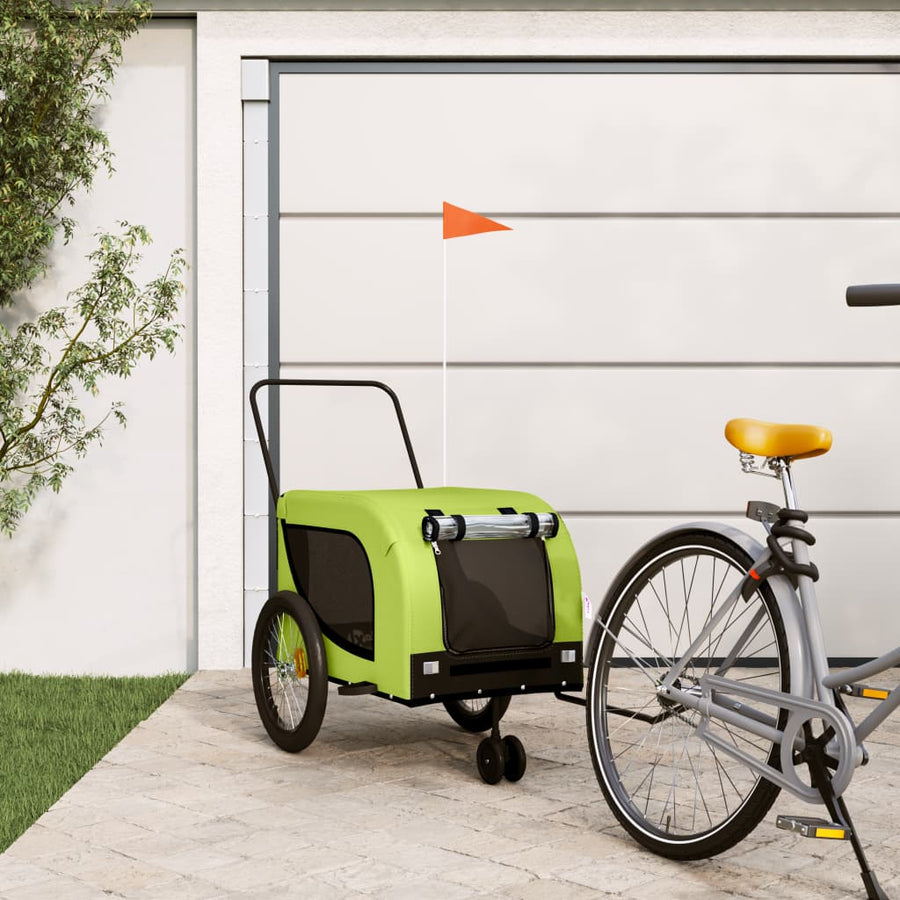 Hondenfietstrailer Oxford Stof En Ijzer 134 x 68 x 74 cm