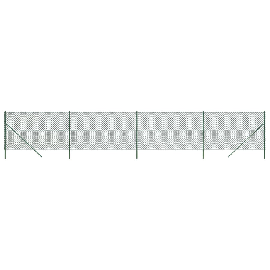 Gaashek 1,4x10 m groen 1.4 x 10 m Groen