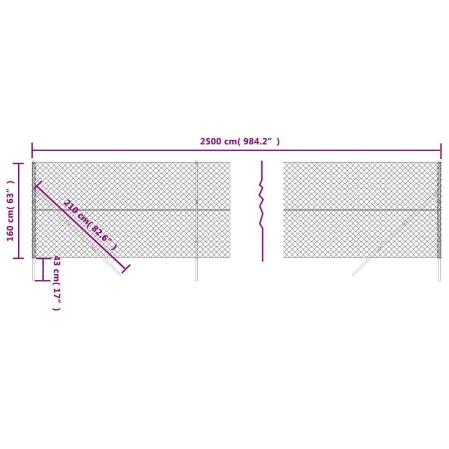 Gaashek 1,6X25 M Groen