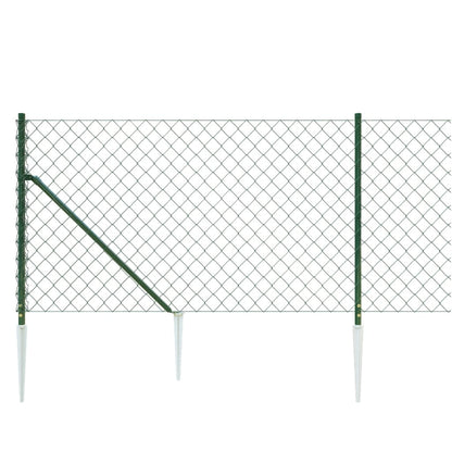 Gaashek met grondankers 1,1x25 m groen 1.1 x 25 m Groen