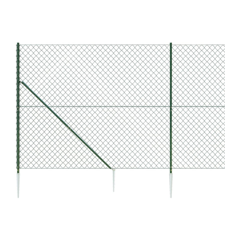Gaashek Met Grondankers 1,4X25 M Groen