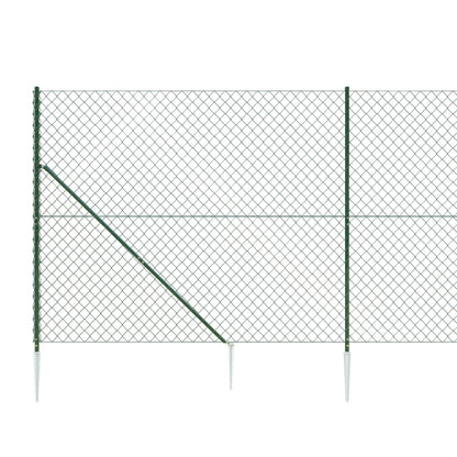Gaashek met grondankers 1,6x25 m groen 1.6 x 25 m Groen