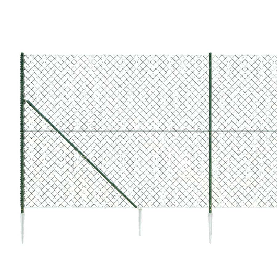 Gaashek Met Grondankers 1,8X25 M Groen