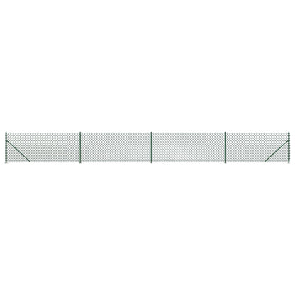 Gaashek met flens 0,8x10 m groen 0.8 x 10 m Groen