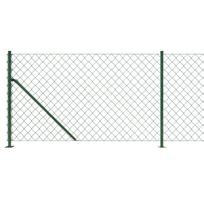Gaashek met flens 0,8x10 m groen 0.8 x 10 m Groen