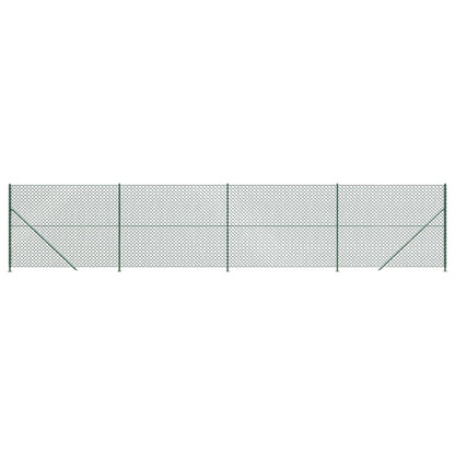 Gaashek met flens 1,4x10 m groen 1.4 x 10 m Groen