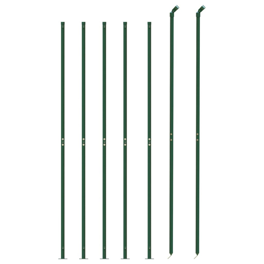 Gaashek met flens 1,4x10 m groen 1.4 x 10 m Groen