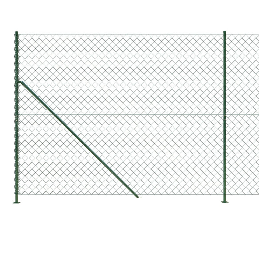 Gaashek Met Flens 1,6X10 M Groen