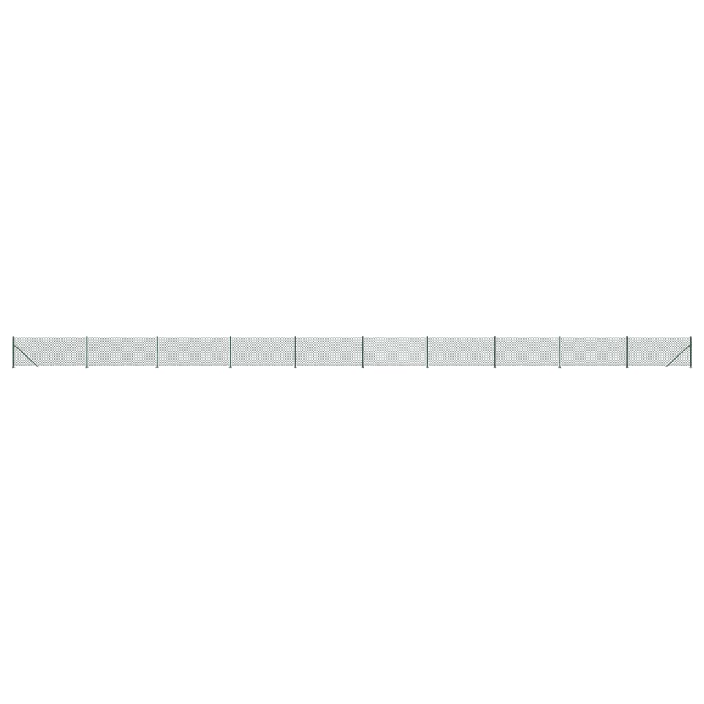 Gaashek met flens 1x25 m groen 1 x 25 m Groen