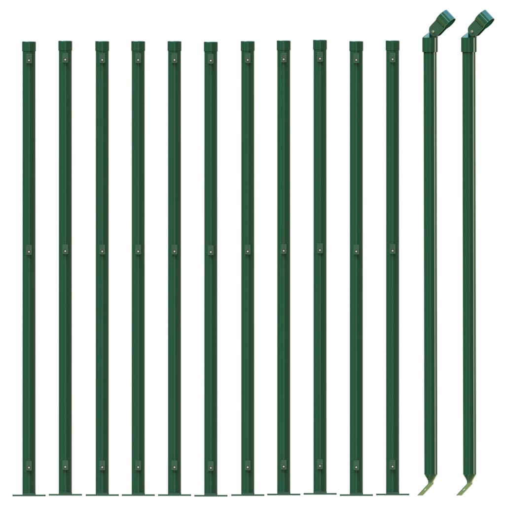 Gaashek met flens 1x25 m groen 1 x 25 m Groen