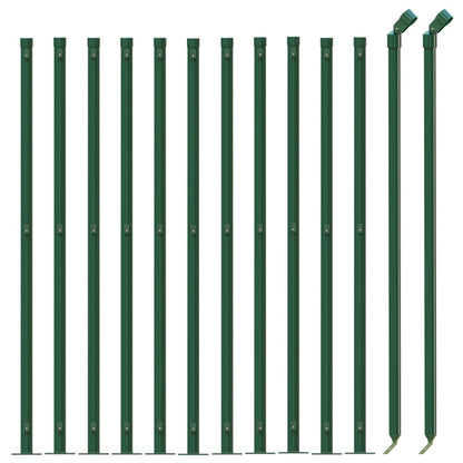 Gaashek met flens 1x25 m groen 1 x 25 m Groen