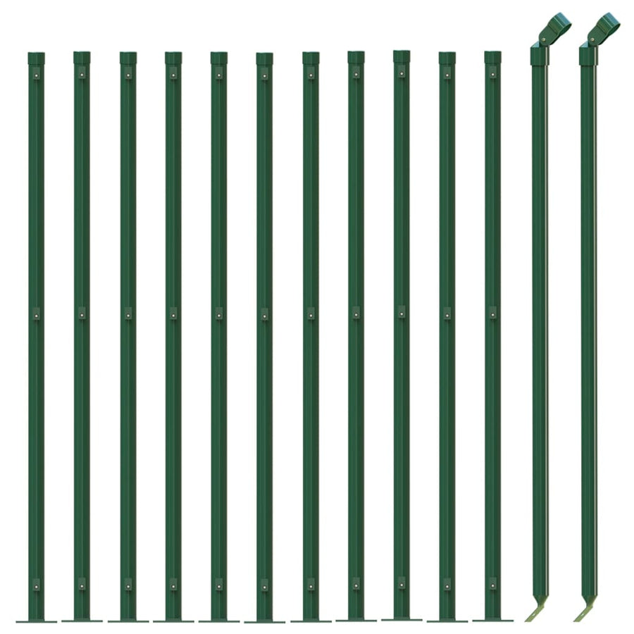 Gaashek met flens 1x25 m groen 1 x 25 m Groen