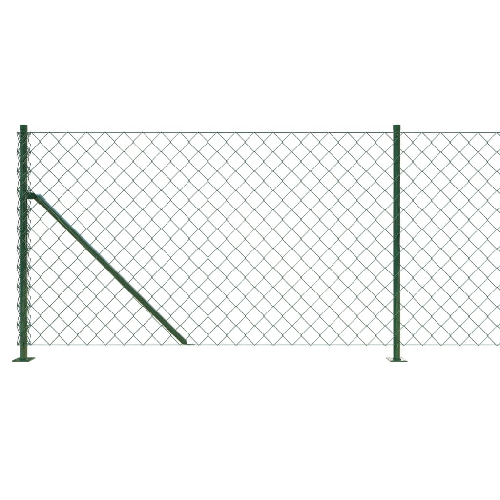 Gaashek met flens 1x25 m groen 1 x 25 m Groen