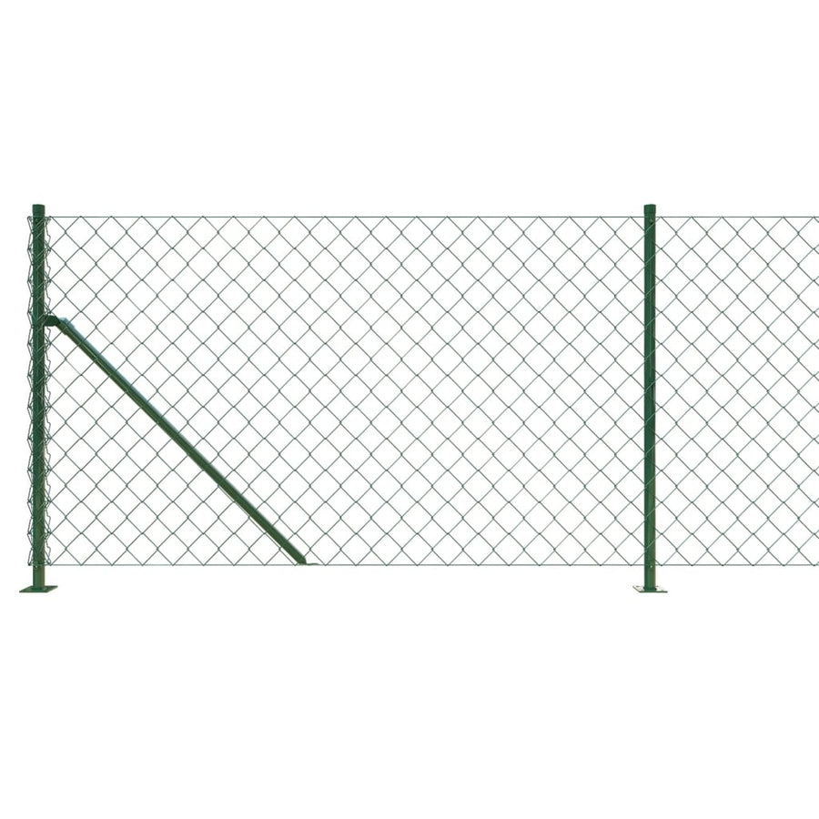 Gaashek met flens 1x25 m groen 1 x 25 m Groen