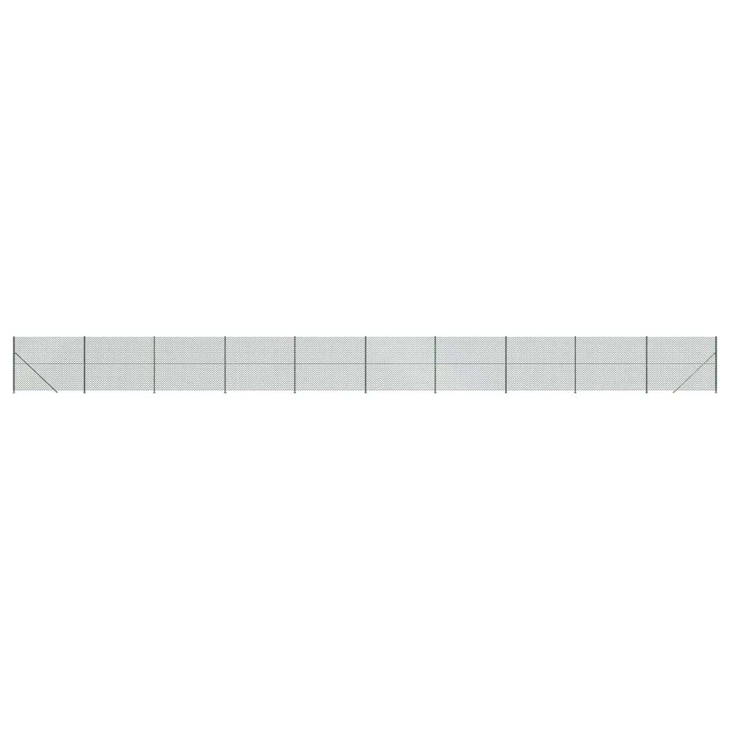 Gaashek met flens 1,4x25 m groen 1.4 x 25 m Groen