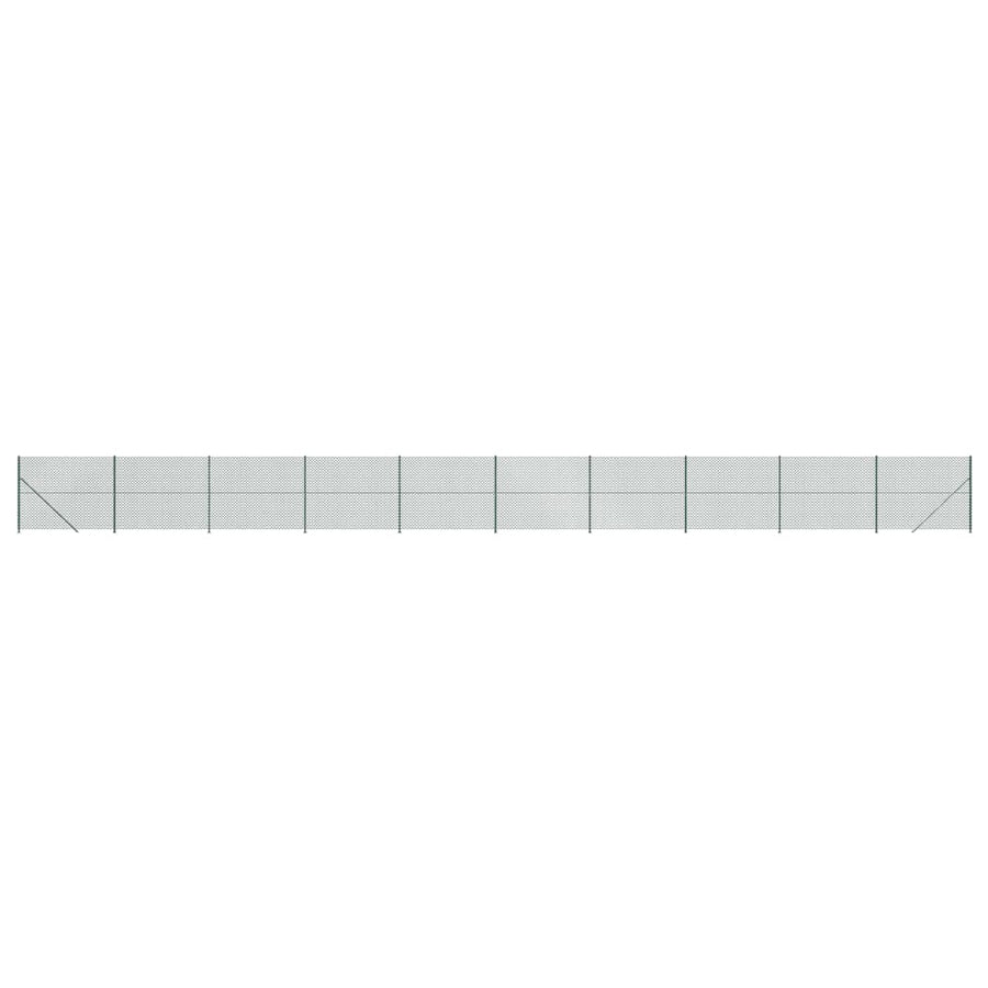 Gaashek met flens 1,6x25 m groen 1.6 x 25 m Groen