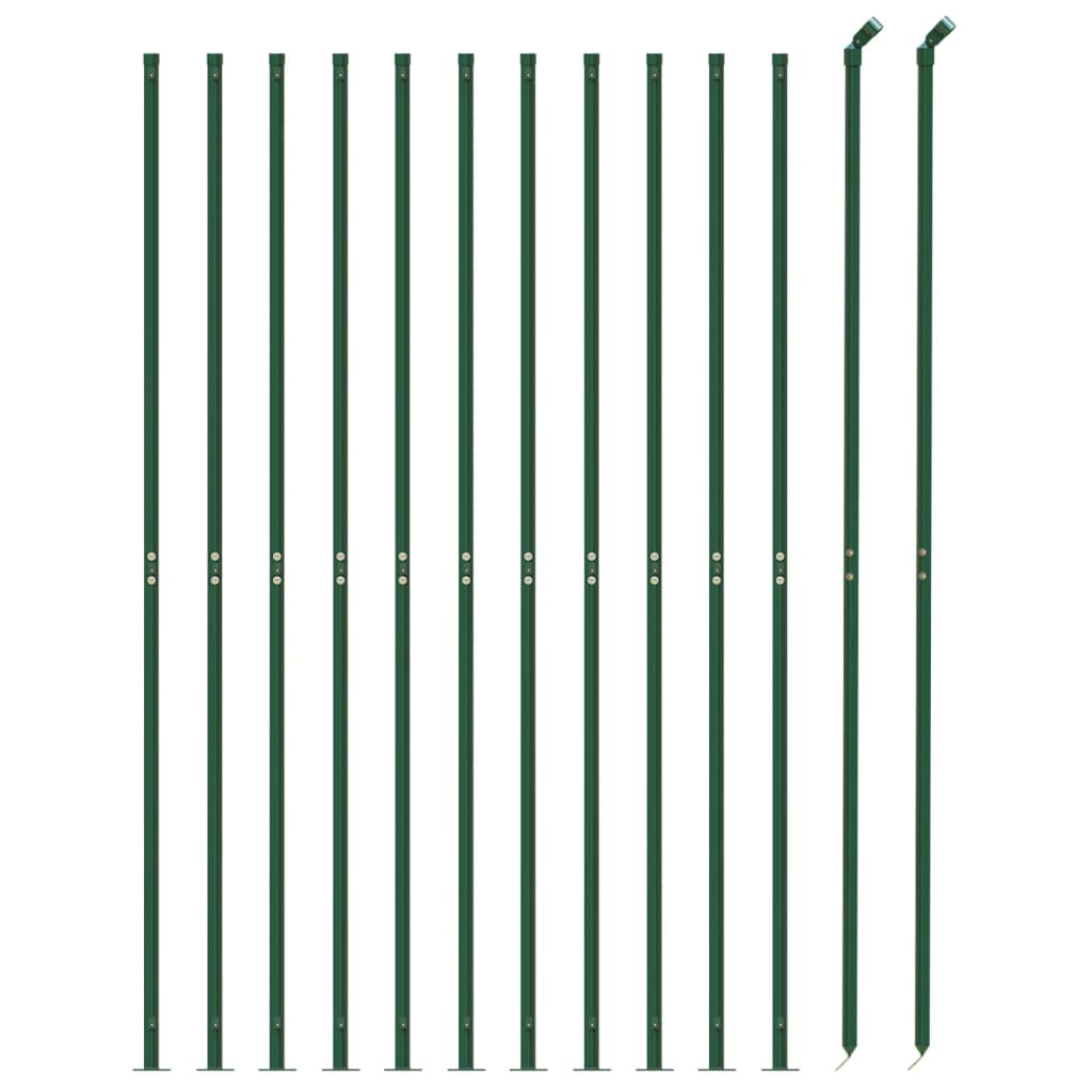 Gaashek met flens 1,6x25 m groen 1.6 x 25 m Groen