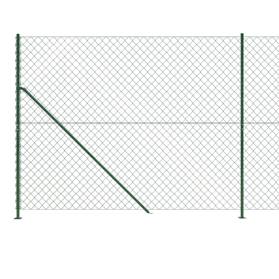 Gaashek met flens 1,6x25 m groen 1.6 x 25 m Groen
