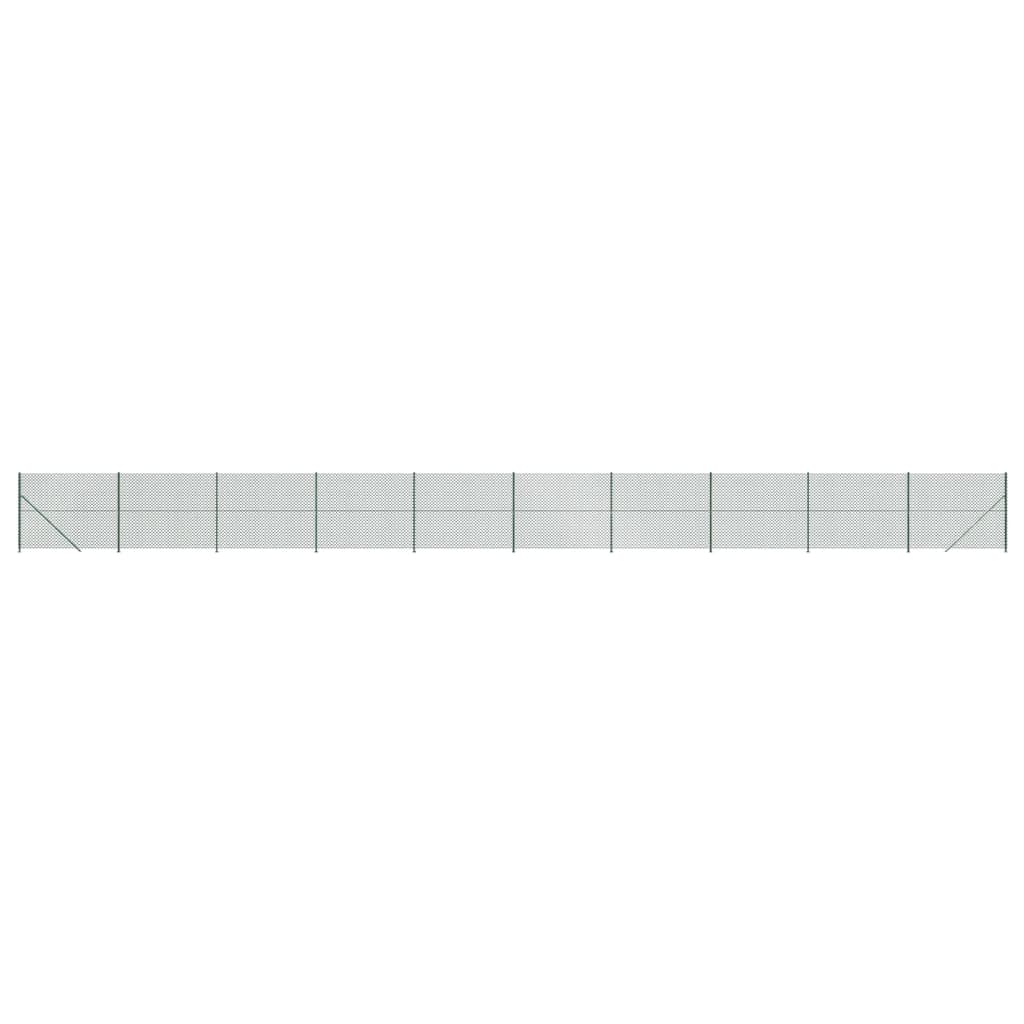 Gaashek met flens 2,2x25 m groen 2.2 x 25 m Groen
