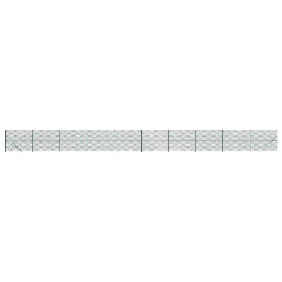 Gaashek met flens 2,2x25 m groen 2.2 x 25 m Groen