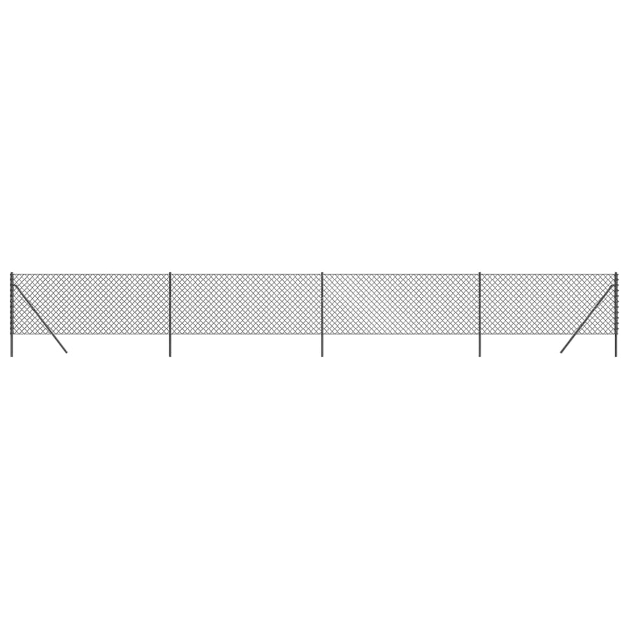 Gaashek 1x10 m antracietkleurig 1 x 10 m Antraciet