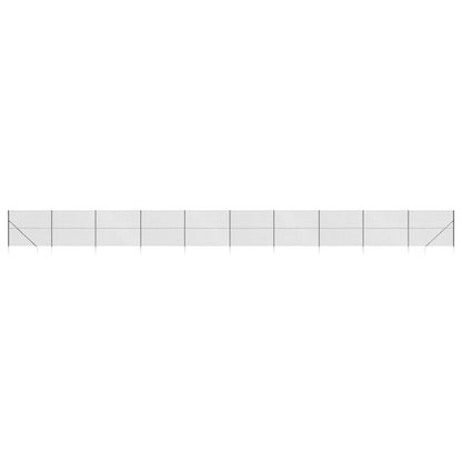 Gaashek met grondankers 1,8x25 m antracietkleurig 1.8 x 25 m Antraciet