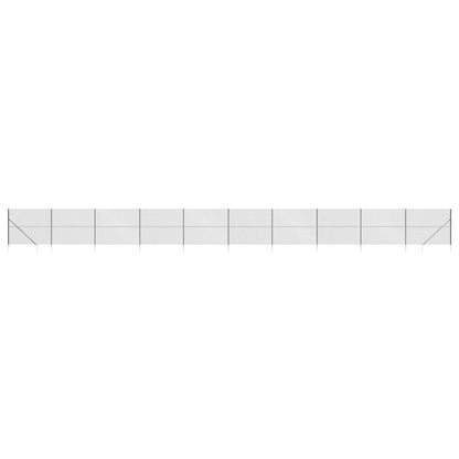 Gaashek met grondankers 2,2x25 m antracietkleurig 2.2 x 25 m Antraciet