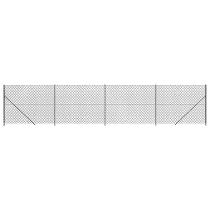 Gaashek Met Flens ,4X0 M Kleurig 1.4 x 10 m Antraciet