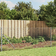 Mesh fence 1x10 m silver-colored