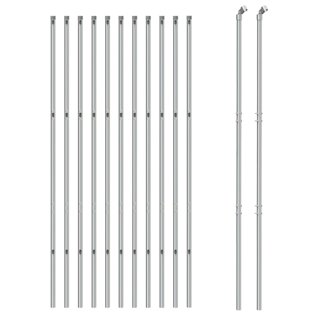 Gaashek 1,4X25 M Zilverkleurig