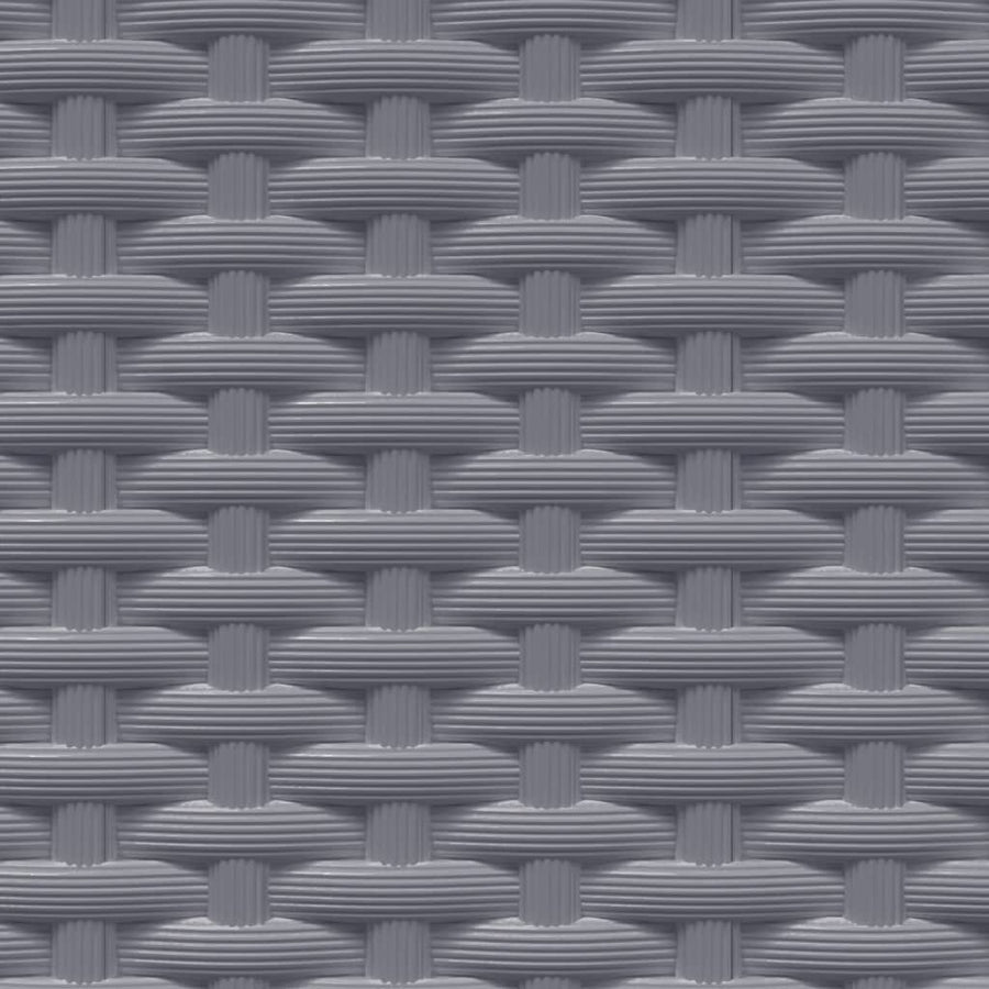 Plantenbakken 2 St 30X30X37 Cm Polypropeen Donkergrijs